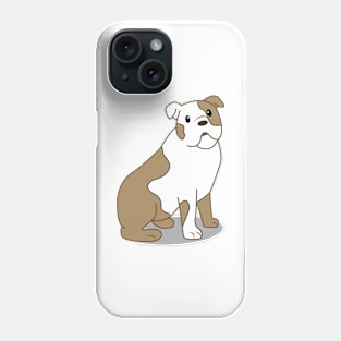 Bulldog Illustration Phone Case