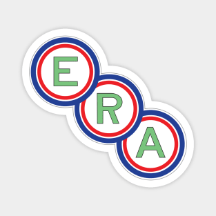 ERA (English Racing Automobiles) emblem (1933-1954) - small emblem version Magnet