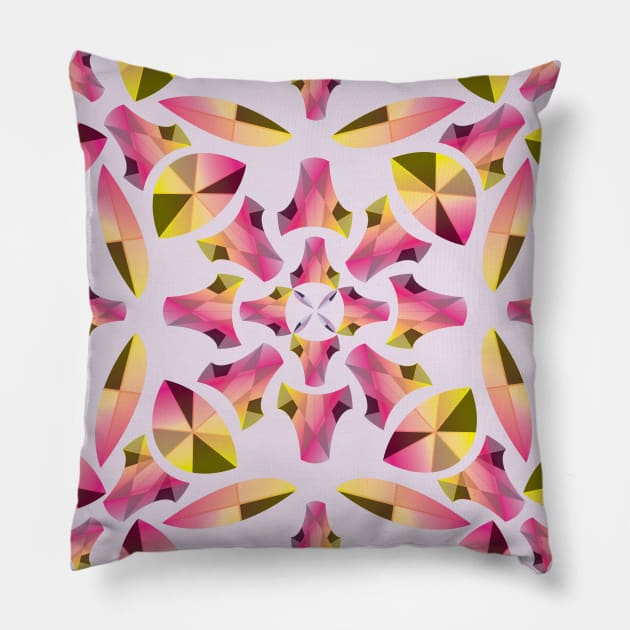 Diamondful pattern Pillow by Ranel