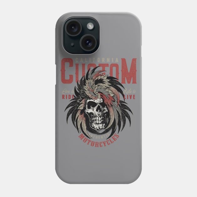 custom live to ride ride to live motorcycle Phone Case by Shirt.ly