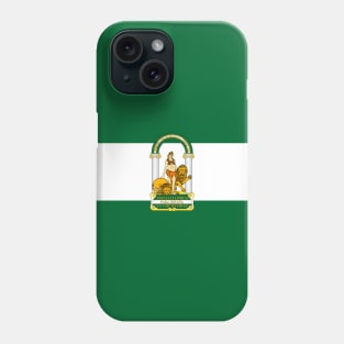 Flag of Andalusia, Spain Phone Case