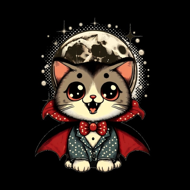 Vampire cat by NightvisionDesign