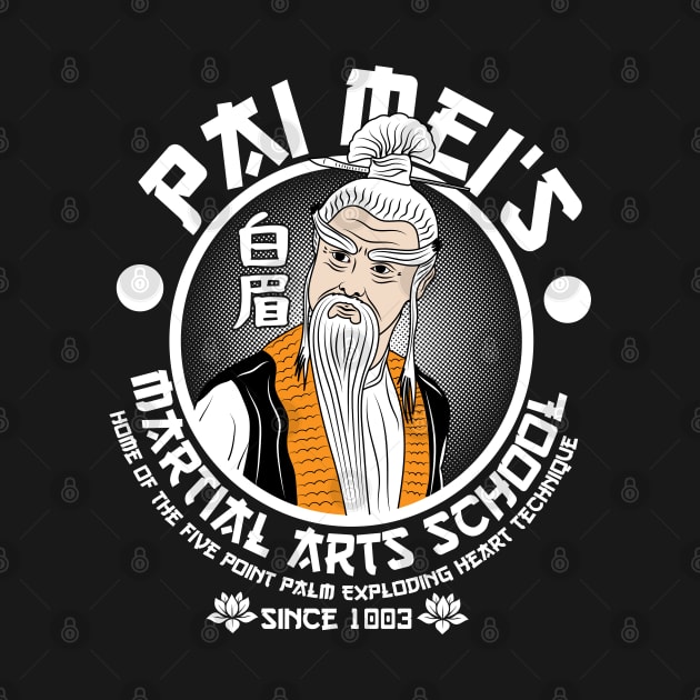 Pai Mei's Martial Arts School by carloj1956