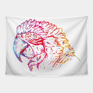 Parrot Head Tapestry