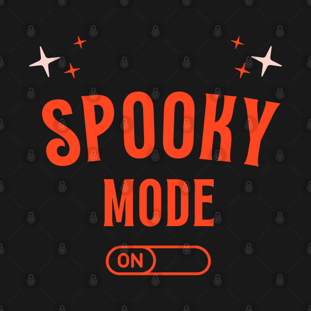 Spooky Mode On Halloween Gifts TShirt TeePublic