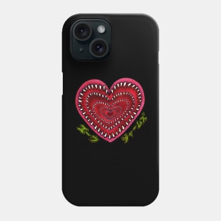 Monster heart Phone Case