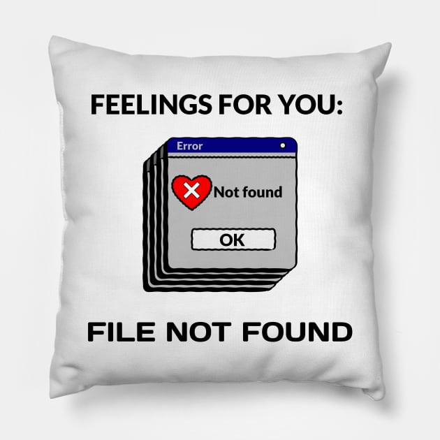 Feelings For You (Style A) Pillow by M is for Max