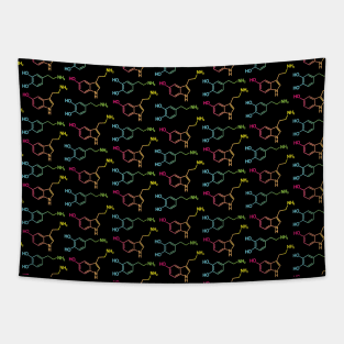 Dopamine & Serotonin Chemistry Tapestry