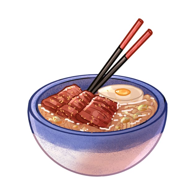 beef ramen bowl by indipindy16