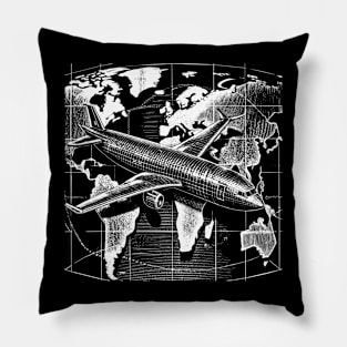 Life is a journey. Enjoy the Flight Pillow