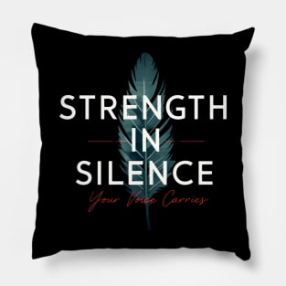 Indigenous Voices Matter - MMIW Supporter Pillow