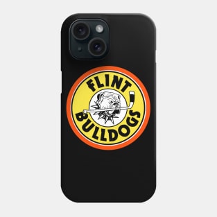 Defunct Flint Bulldogs Hockey Phone Case