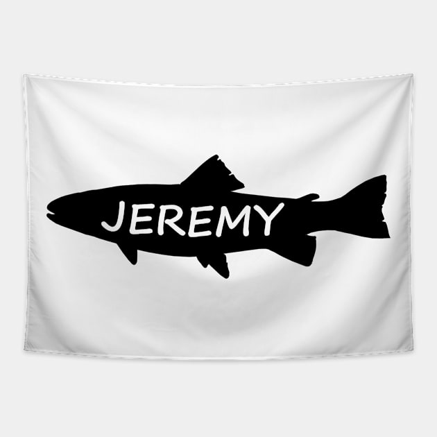 Jeremy Fish Tapestry by gulden