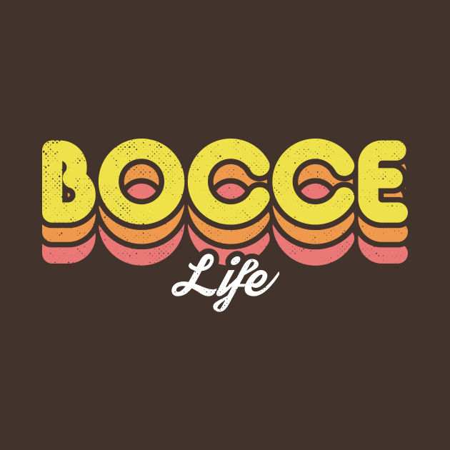 Retro Bocce Life by rojakdesigns