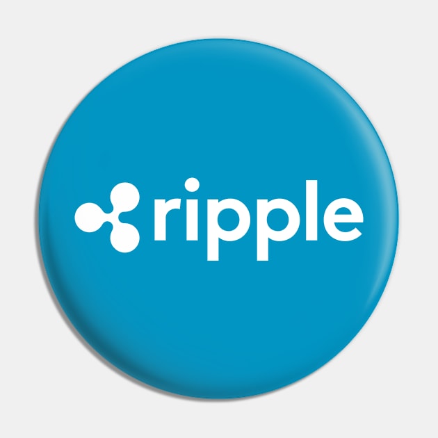 Ripple Cryptocurrency Pin by vladocar