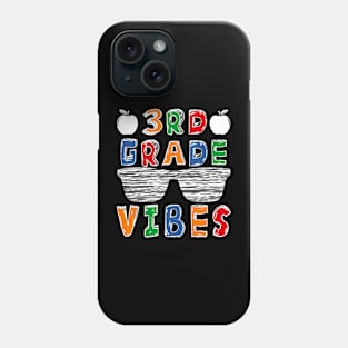 Back to School 3rd Grade Vibes shirt, First Day Teacher Kids Phone Case