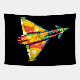 Typhoon Flying Jet Tapestry
