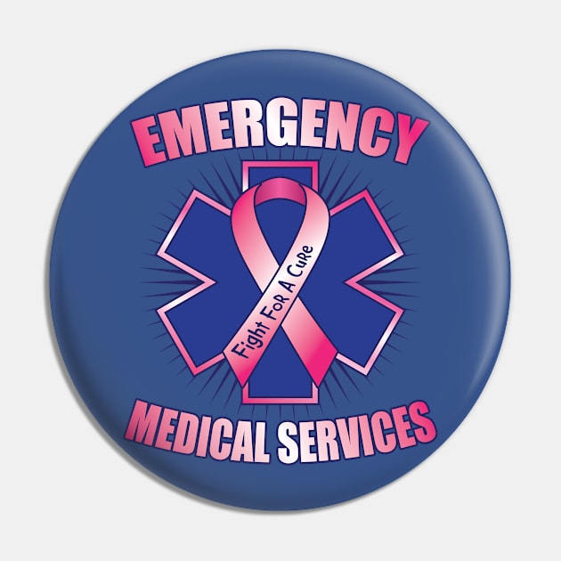 EMS Fight For A Cure Pin by DreekN42