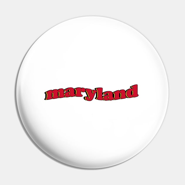 University of Maryland Pin by Rpadnis