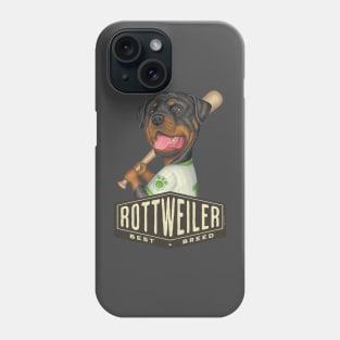 Rottweiler Baseball Best Dog Phone Case