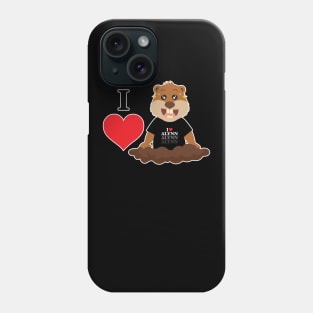 I Hert Gopher Outline Phone Case