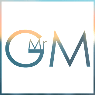 MrGM Logo [Simple Outline] Magnet