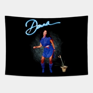 Donna Summer Pop Art Original Aesthetic Tribute 〶 Tapestry