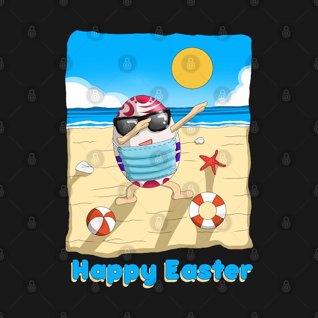 Happy Easter Summer Beach by Bertees