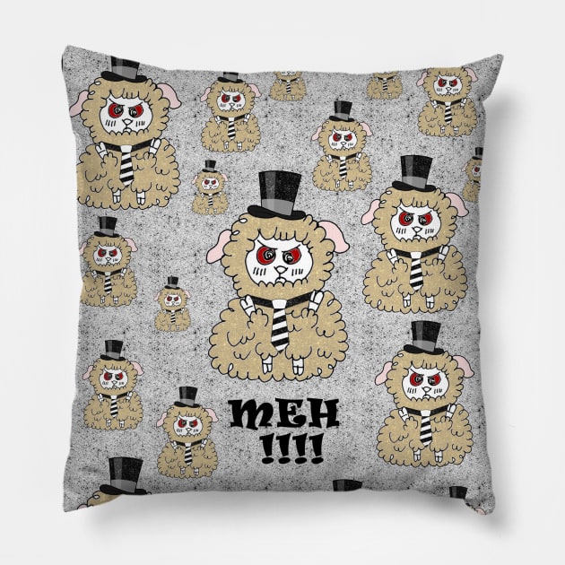 meh !!! Pillow by loulousworld