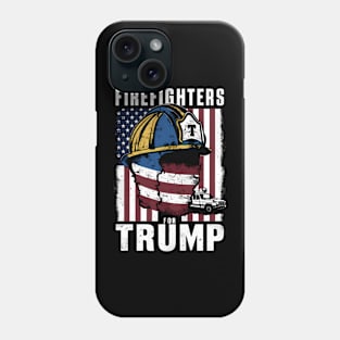 Firefighters For Trump Election Usa Phone Case