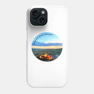 Fire on the Beach Phone Case