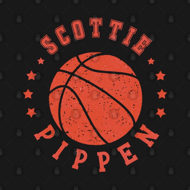 Classic Sports Design Pippen Beautiful Proud Name Basketball by TheFlashFactory