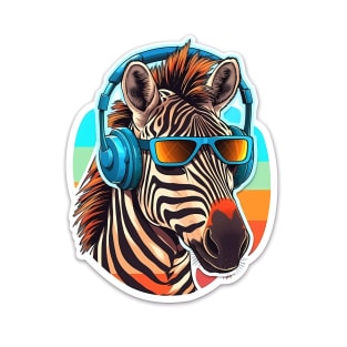 Zebra sticker for Smartphones phone case Hoodies Tshirts Wallart T-Shirt