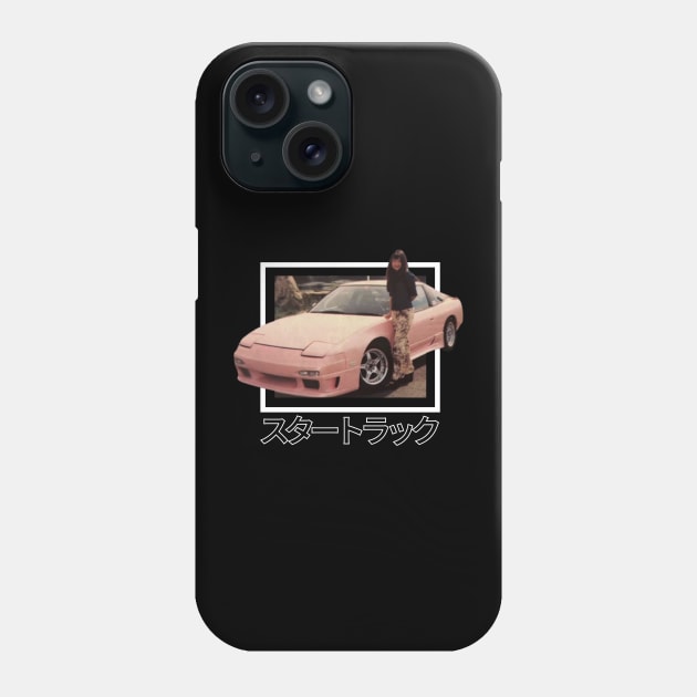 jdm pink 240sx Phone Case by Mangekyou Media