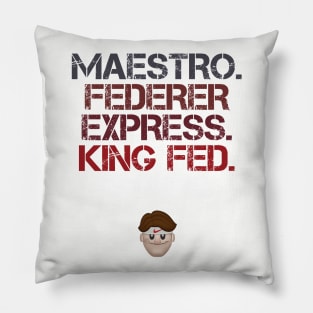 Maestro Federer Express King Fed Roger Pillow