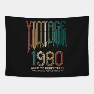 40th birthday gifts for men and women 1980 gift 40 years old Tapestry