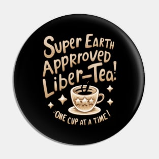 Super Earth approved Pin