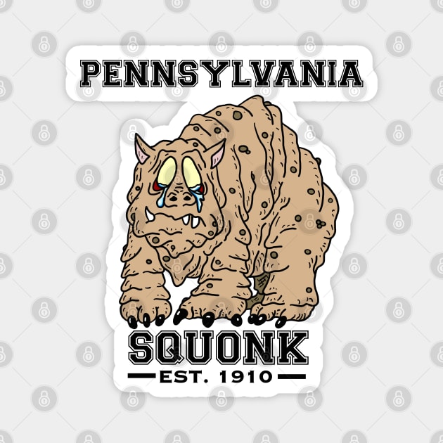 The Squonk, Est. 1910 Magnet by SNK Kreatures