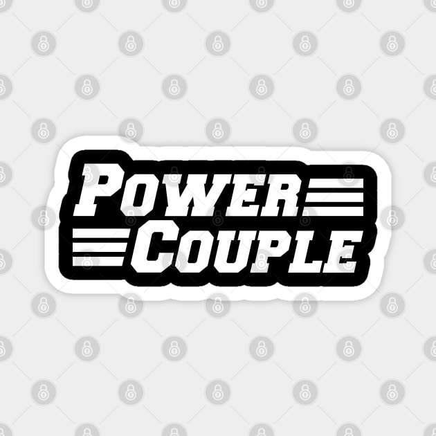 Power Couple Magnet by KC Happy Shop