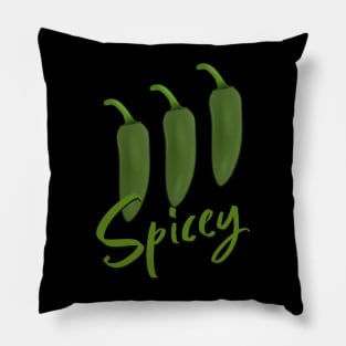 Green Jalapeno Spicey Pillow