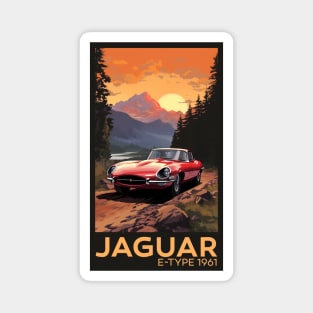 Jaguar E-Type Series 1 Magnet