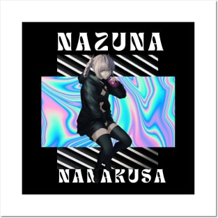 Call of the Night Anime Characters Nazuna Nanakusa Faceless in Cool 4  Panels Pop Art Style - Nazuna - Pin