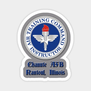 Vintage Air Training Command Instructor Badge, Chanute Magnet