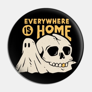 Everywhere is Home Pin