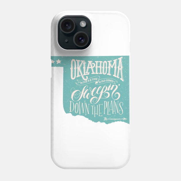 Oklahoma Phone Case by Roden and Co. 