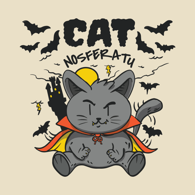 Spooky Cat by Hamster Design