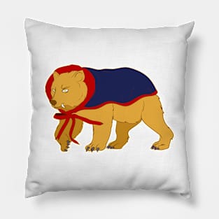 Cute Vampire Bear Halloween Funny Vampire-Bear Pillow