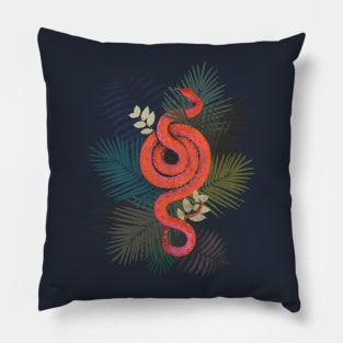 Tropical Snake Pillow