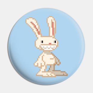 Max the rabbit Pin