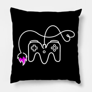 White New Logo Pillow